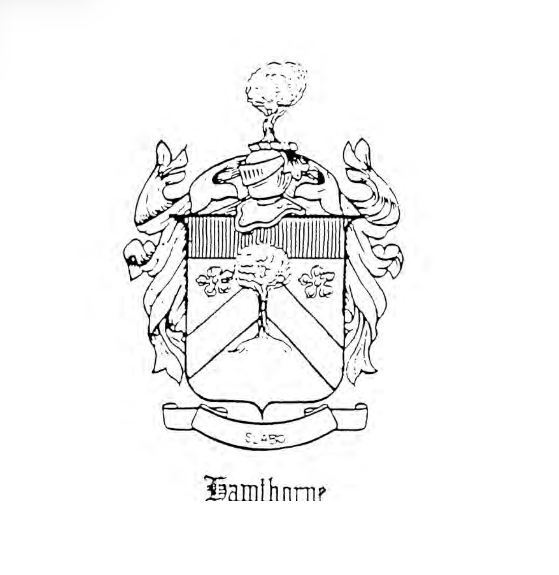 Hawthorne family crest